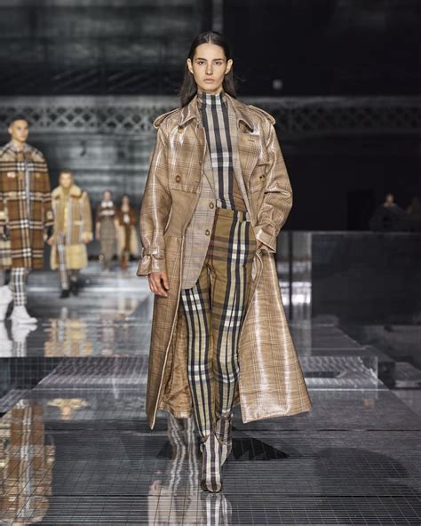 burberry 2020 runway|Burberry runway collection.